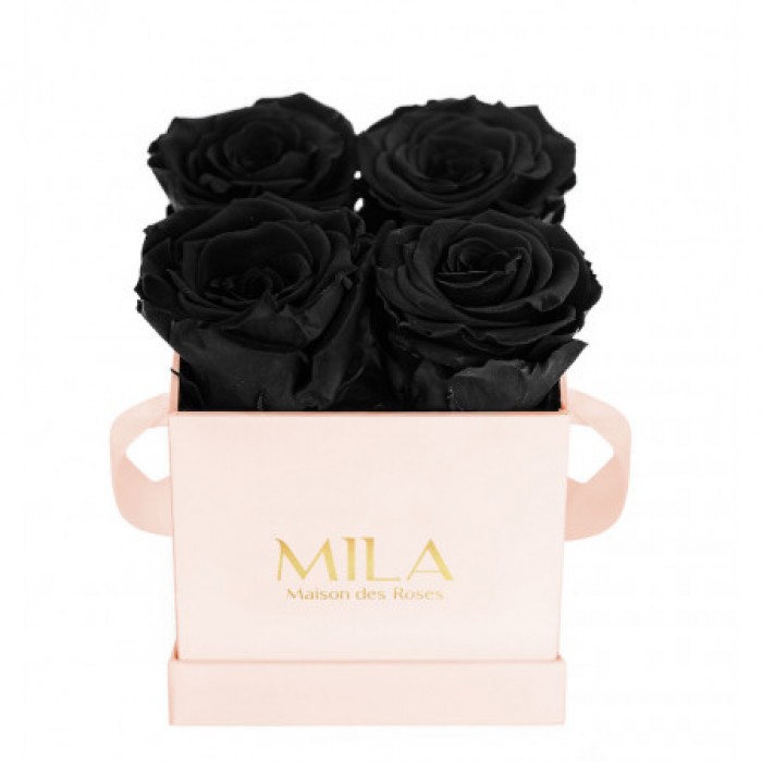 Mila Classic Mini Pink - Black Velvet