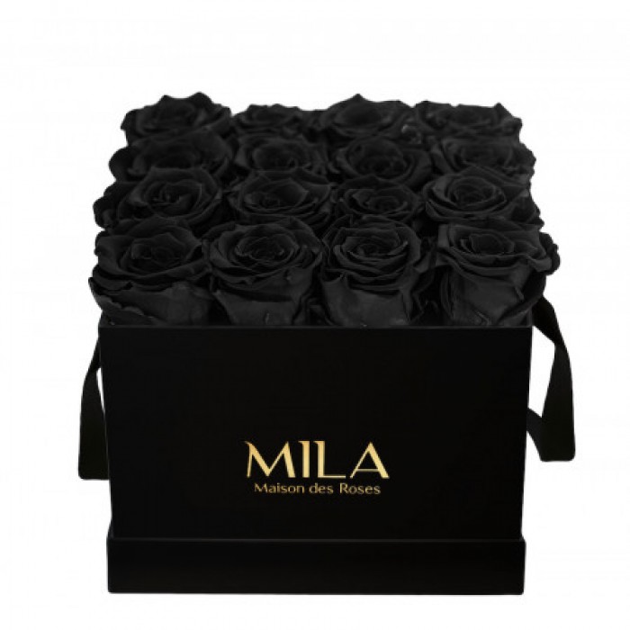 Mila Classic Medium Black - Black Velvet