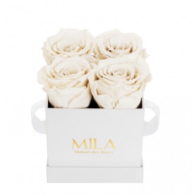 Produit Mila-Roses-00020 Mila Classic Mini White - White Cream