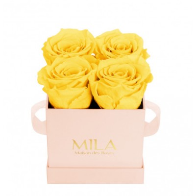 Produit Mila-Roses-00031 Mila Classic Mini Pink - Yellow Sunshine
