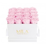  Mila-Roses-00043 Mila Classic Medium White - Pink Blush