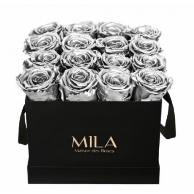 Produit Mila-Roses-00113 Mila Classic Medium Black - Metallic Silver