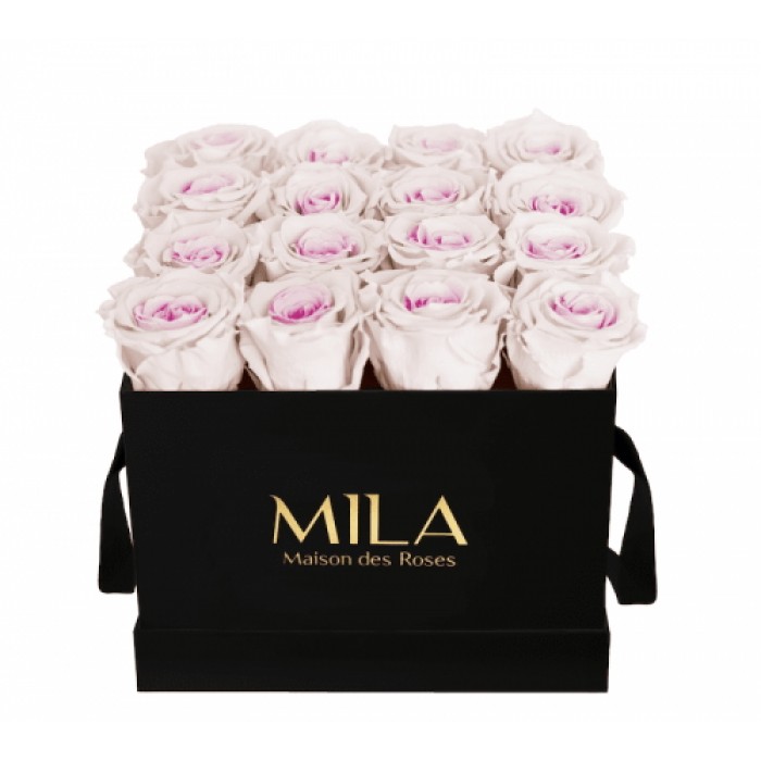 Mila Classic Medium Black - Pink bottom