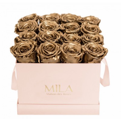 Produit Mila-Roses-00133 Mila Classic Medium Pink - Metallic Gold