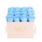  Mila-Roses-00137 Mila Classic Medium Pink - Baby blue