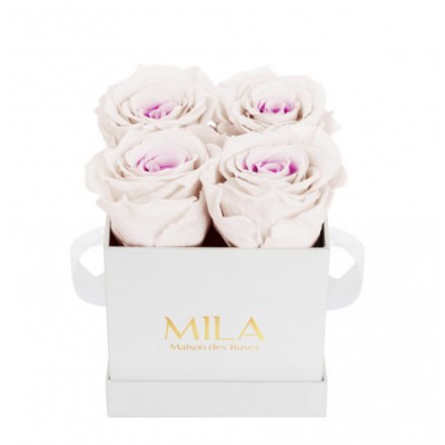 Produit Mila-Roses-00167 Mila Classic Mini White - Pink bottom