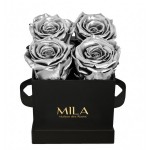  Mila-Roses-00179 Mila Classic Mini Black - Metallic Silver
