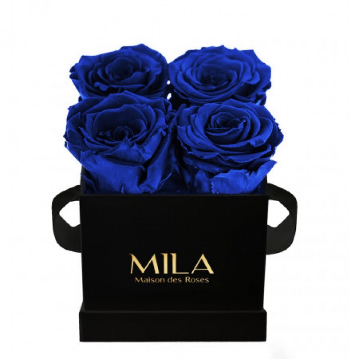 Mila Classic Mini Black - Royal blue