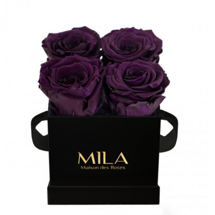 Mila Classic Mini Black - Velvet purple