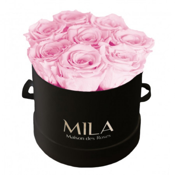Mila Classic Small Black - Pink Blush