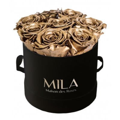 Produit Mila-Roses-00226 Mila Classic Small Black - Metallic Gold