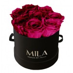  Mila-Roses-00237 Mila Classic Small Black - Fuchsia