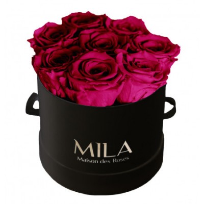 Produit Mila-Roses-00237 Mila Classic Small Black - Fuchsia