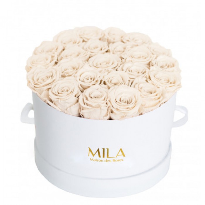 Mila Classic Large White - White Cream