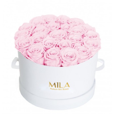 Produit Mila-Roses-00244 Mila Classic Large White - Pink Blush