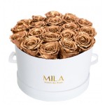  Mila-Roses-00252 Mila Classic Large White - Metallic Copper