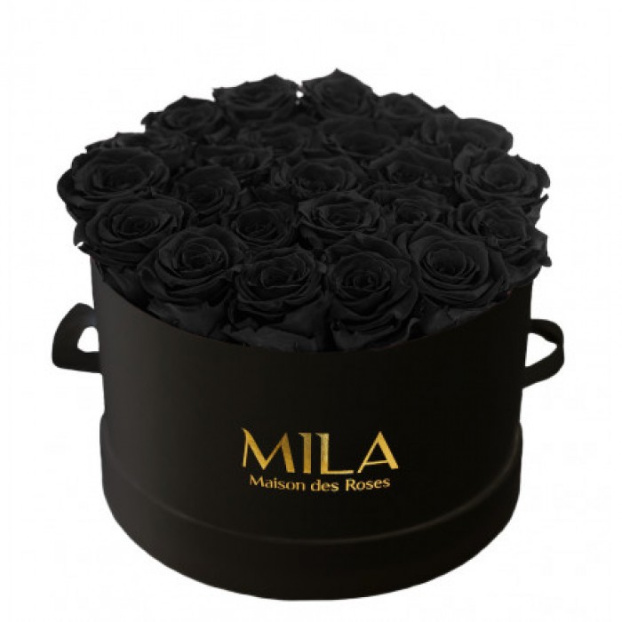 Mila Classic Large Black - Black Velvet