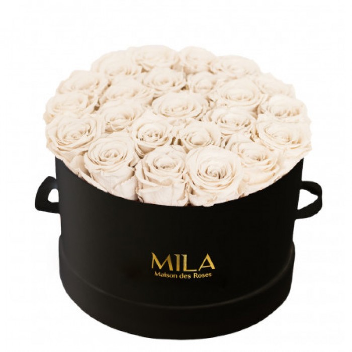 Mila Classic Large Black - White Cream