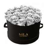  Mila-Roses-00275 Mila Classic Large Black - Metallic Silver