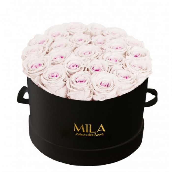 Mila Classic Large Black - Pink bottom