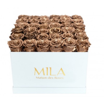 Produit Mila-Roses-00300 Mila Classic Luxe White - Metallic Copper