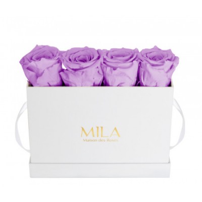 Produit Mila-Roses-00353 Mila Classic Mini Table White - Lavender