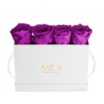  Mila-Roses-00355 Mila Classic Mini Table White - Violin