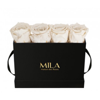 Produit Mila-Roses-00362 Mila Classic Mini Table Black - White Cream