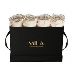  Mila-Roses-00363 Mila Classic Mini Table Black - Haute Couture