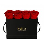  Mila-Roses-00366 Mila Classic Mini Table Black - Rouge Amour