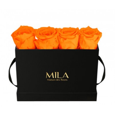 Produit Mila-Roses-00368 Mila Classic Mini Table Black - Orange Bloom