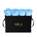  Mila-Roses-00374 Mila Classic Mini Table Black - Baby blue