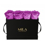  Mila-Roses-00378 Mila Classic Mini Table Black - Mauve