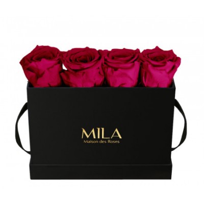 Produit Mila-Roses-00381 Mila Classic Mini Table Black - Fuchsia