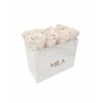  Mila-Roses-00388 Mila Acrylic White Marble - White Cream