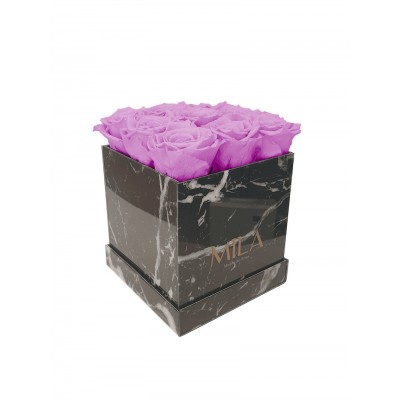 Produit Mila-Roses-00427 Mila Acrylic Black Marble - Mauve