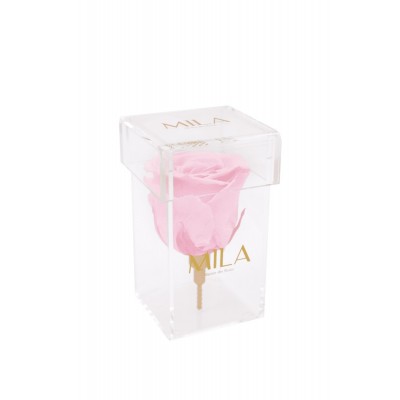 Produit Mila-Roses-00460 Mila Acrylic Single Stem - Pink Blush