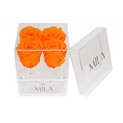 Produit Mila-Roses-00512 Mila Acrylic Mini Bijou - Orange Bloom