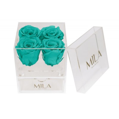 Produit Mila-Roses-00519 Mila Acrylic Mini Bijou - Aquamarine