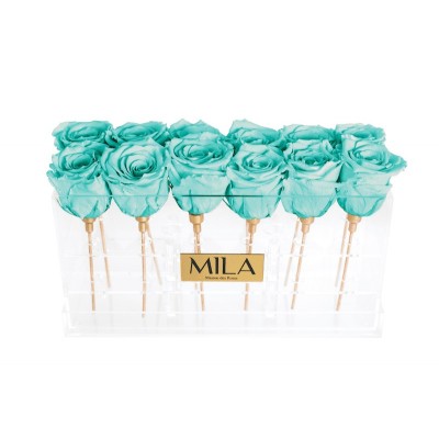 Produit Mila-Roses-00543 Mila Acrylic Table - Aquamarine