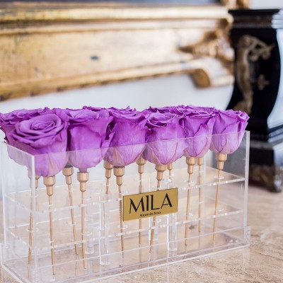 Produit Mila-Roses-00546 Mila Acrylic Table - Mauve