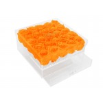  Mila-Roses-00560 Mila Acrylic Large Bijou - Orange Bloom