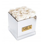  Mila-Roses-00626 Mila Acrylic Mirror - White Cream