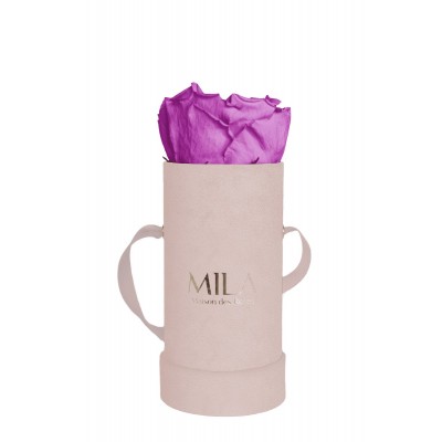 Produit Mila-Roses-00901 Mila Velvet Baby Old Pink Velvet Baby - Mauve