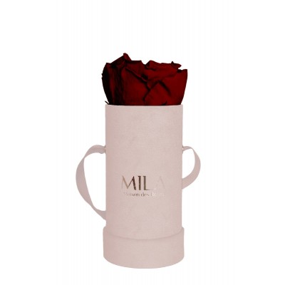 Produit Mila-Roses-00912 Mila Velvet Baby Old Pink Velvet Baby - Rubis Rouge