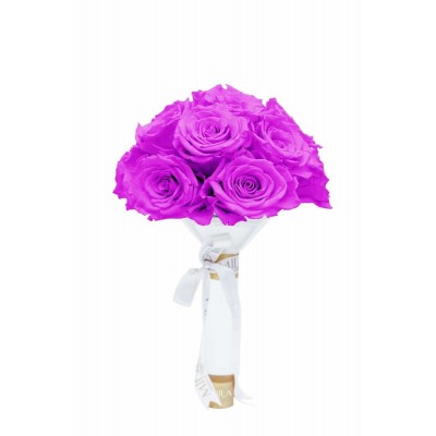 Produit Mila-Roses-01188 Mila Small Bridal Bouquet - Violin