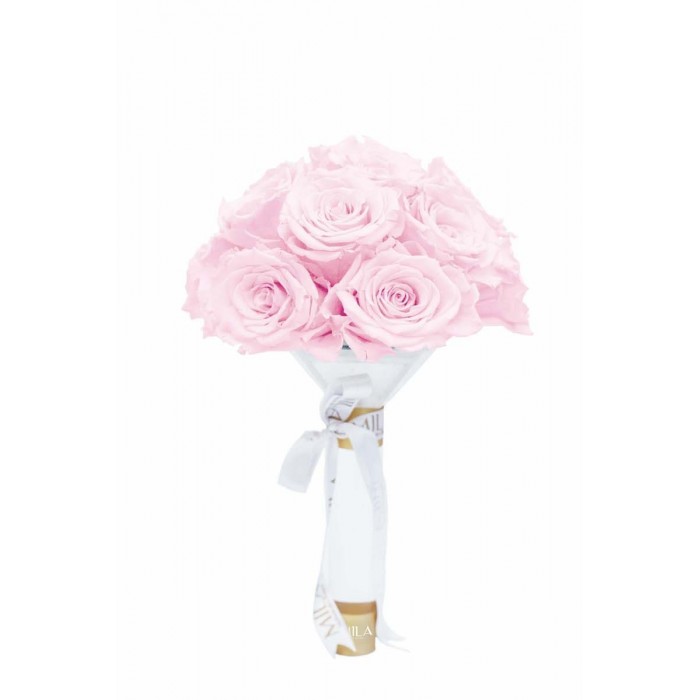 Mila Small Bridal Bouquet - Pink Blush