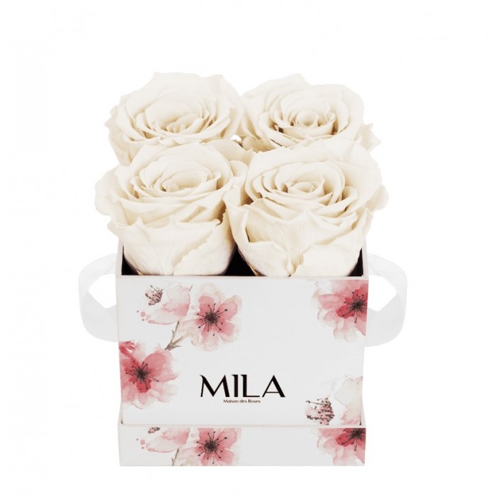 Mila Limited Edition Flower Mini - White Cream