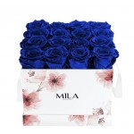  Mila-Roses-01244 Mila Limited Edition Flower Medium - Royal blue
