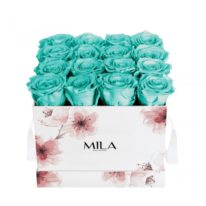 Mila Limited Edition Flower Medium - Aquamarine